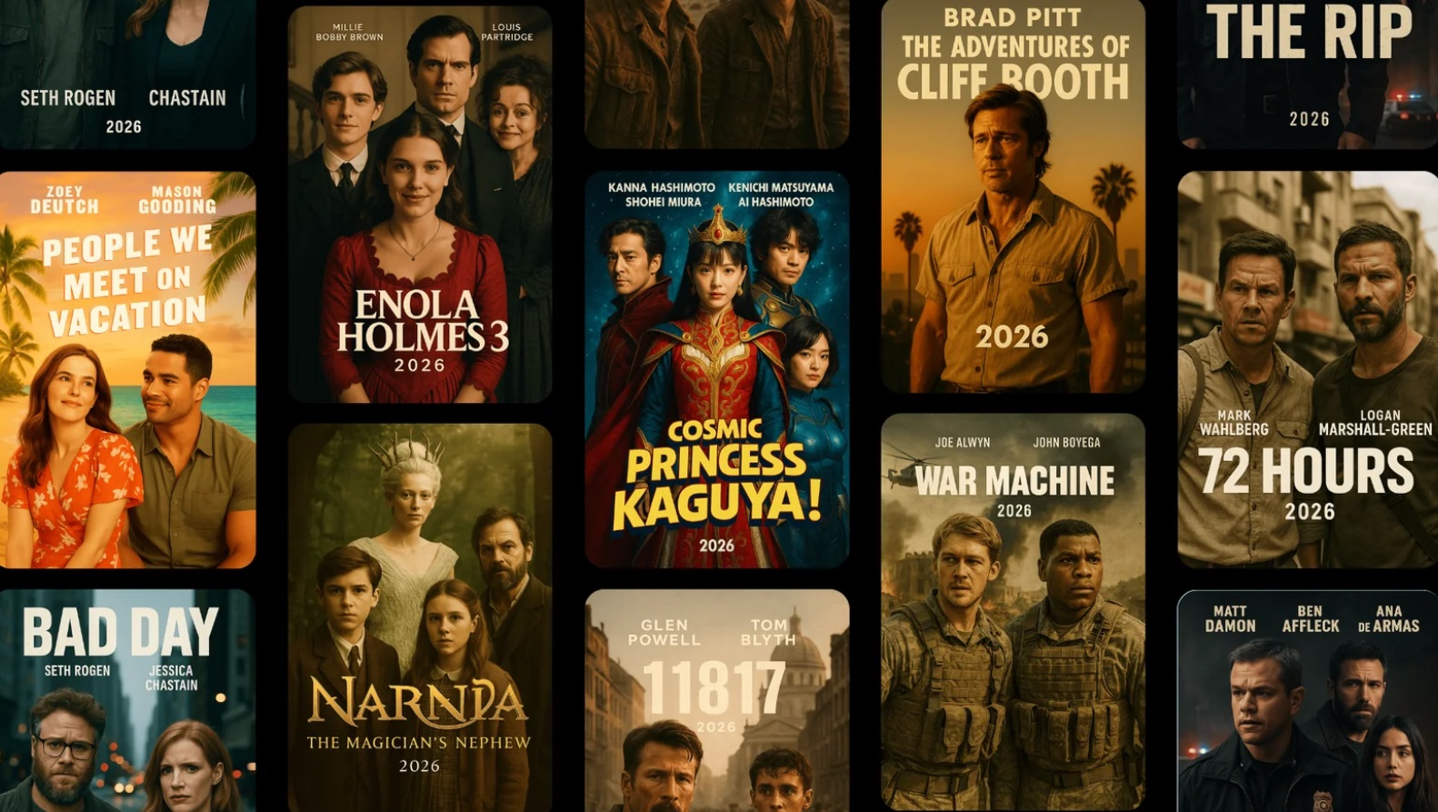 أفلام نتفليكس 2026.. تنوع واسع وتجارب سينمائية جديدة للجمهور