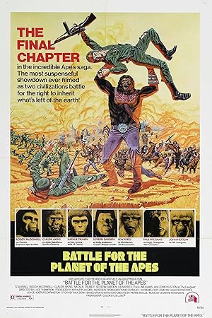 غلاف فيلم Battle for the Planet of the Apes 1973 مترجم