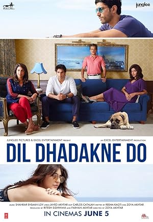غلاف فيلم Dil Dhadakne Do 2015 مترجم