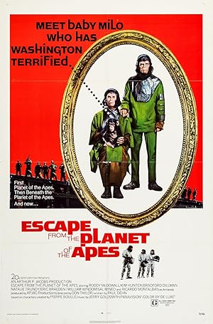 غلاف فيلم Escape from the Planet of the Apes 1971 مترجم
