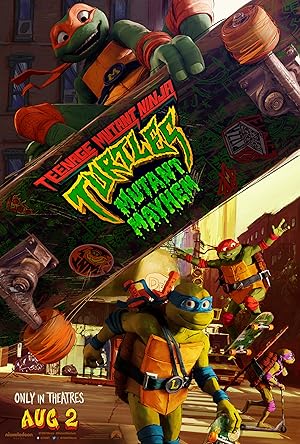 فيلم Teenage Mutant Ninja Turtles Mutant Mayhem 2023 مترجم - باهي فيلم